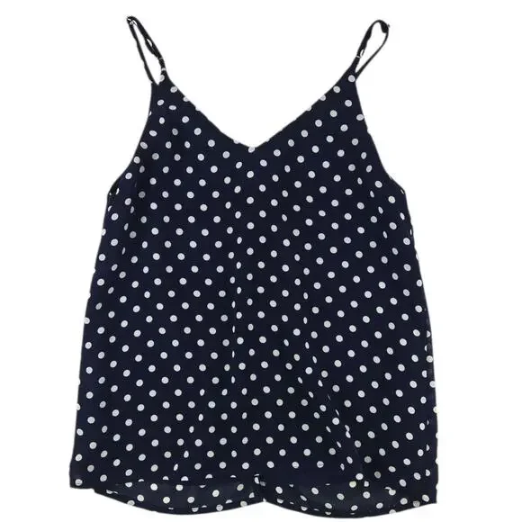 Sophie Rue | Leisha White Polka Dots Button Front Cami | Size XS - Picture 5 of 5